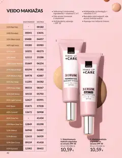 AVON leidinys galioja nuo 01.03.2026 | Puslapis: 42 | Prekių: Makiažo pagrindas, Makiažas