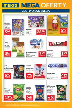 Pogląd oferty "Makro Gazetka - Mega oferty dla Twojego Sklepu" - ważna od 28.10.2025 | Strona: 6 | Produkty: Merci, Lizaki, Cukierki, Ciastka
