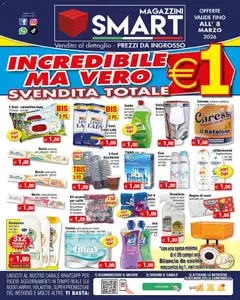 Anteprima del volantino Magazzini Smart volantino valido a partire dal 24.02.2026