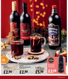 Preview of Lidl - Happy Christmas valid from 06.11.2025 | Page: 37 | Products: Wine, Keksajt, Orange