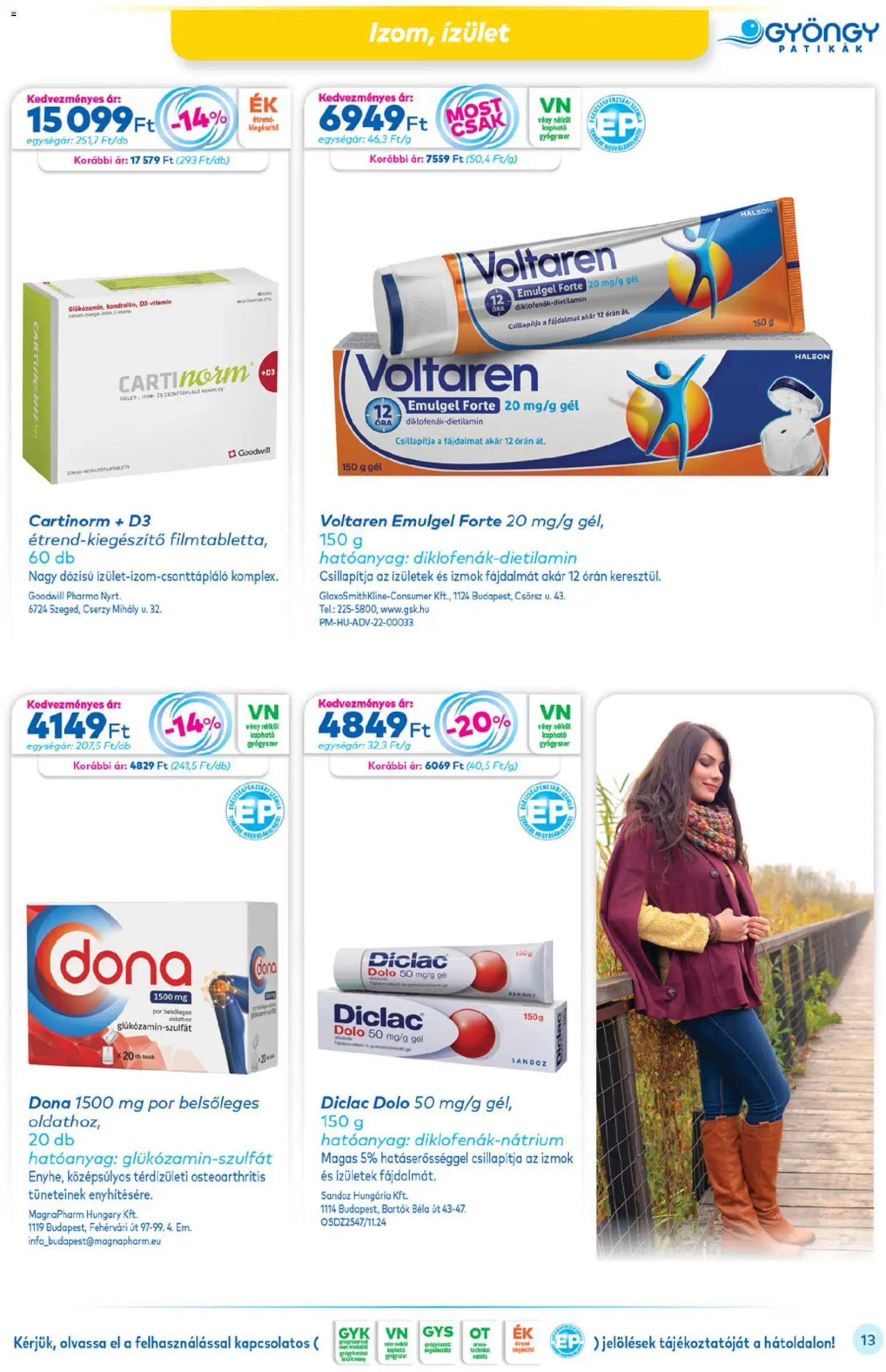 Gyöngy Patikák akciós ujság - amely érvényes a következő dátumtól: 01.03.2026 | Oldal: 13