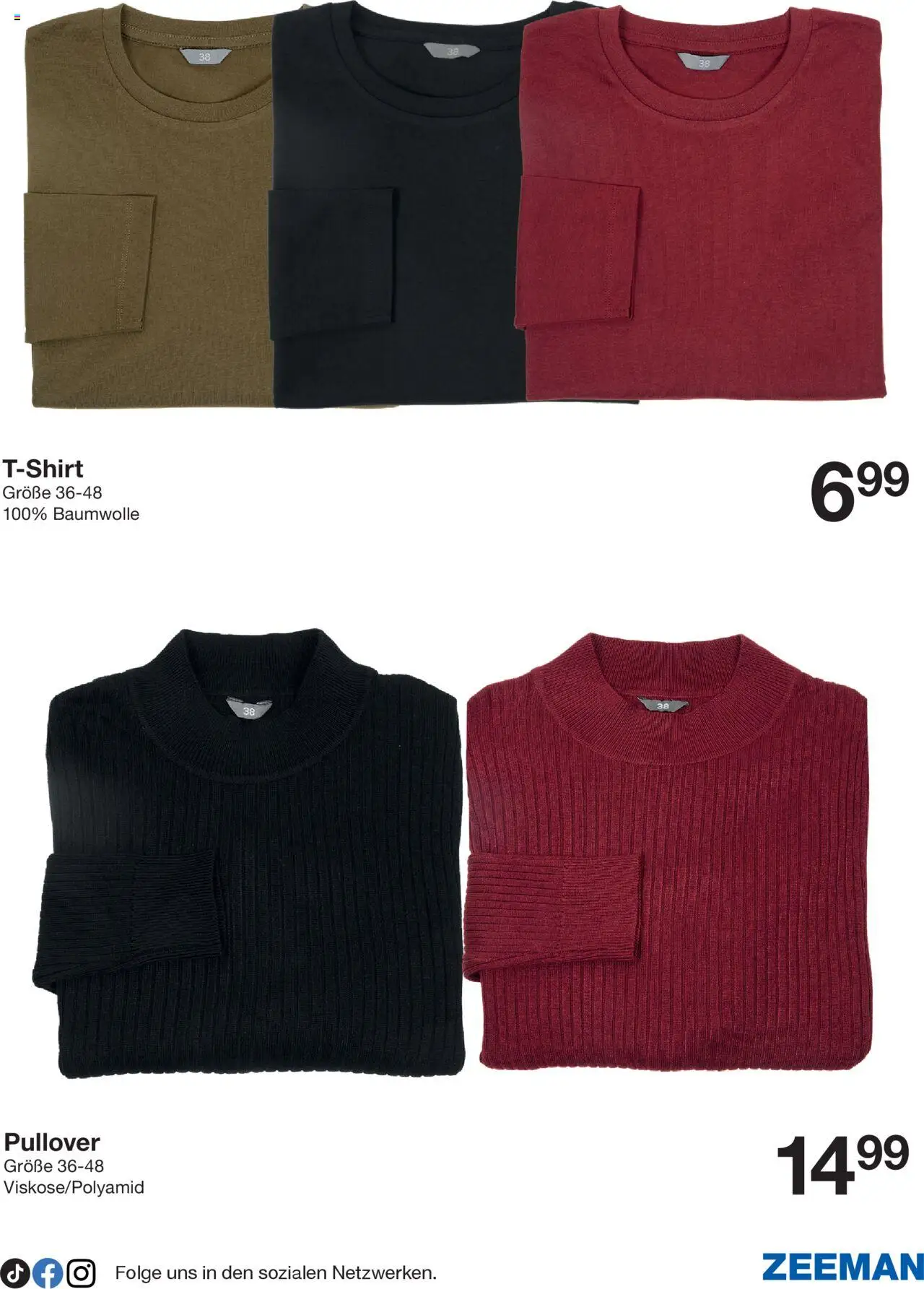 Zeeman Prospekt 	 – gültig ab 13.09.2025 | Seite: 14