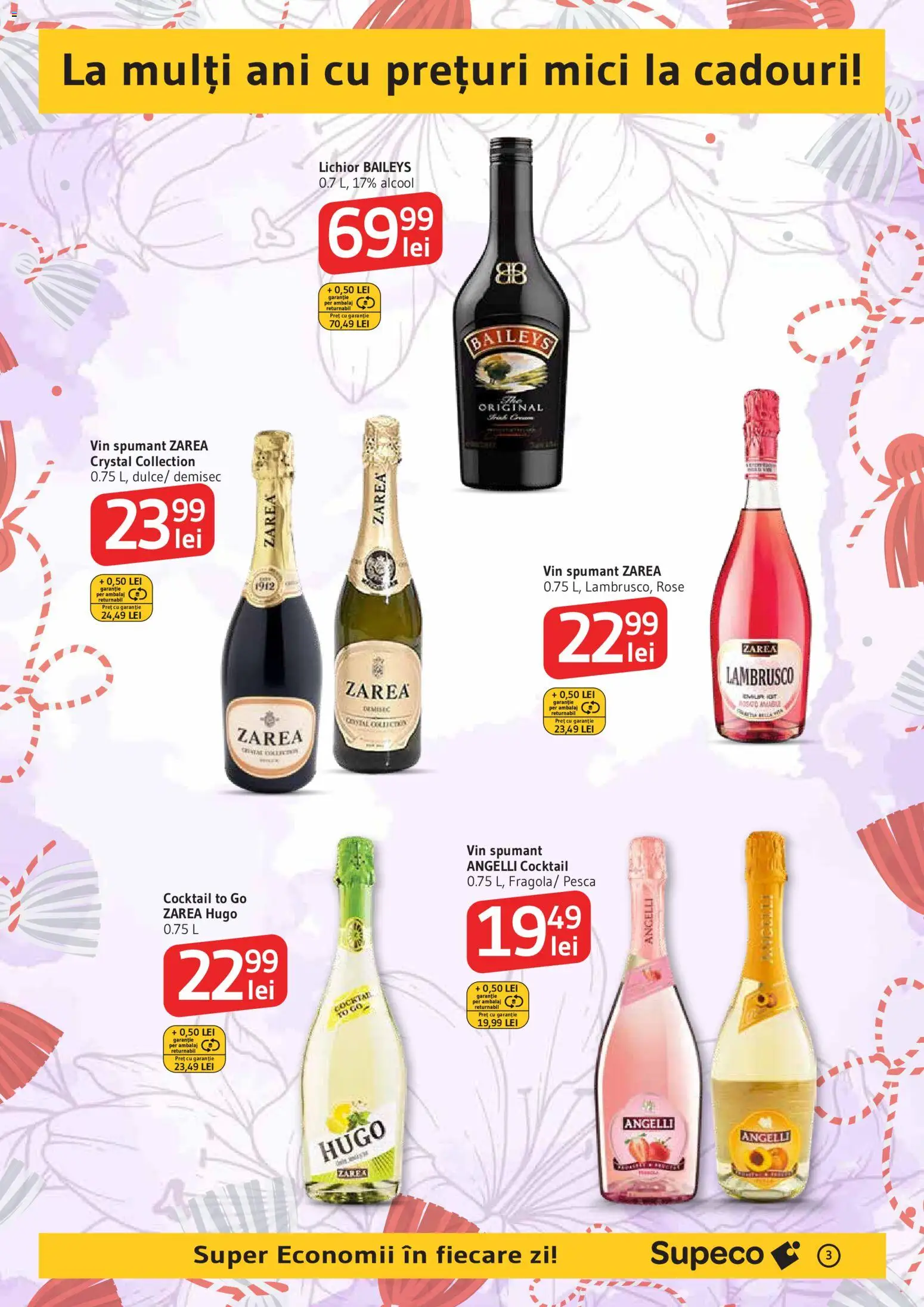Noul catalog Supeco – valabil de la 19.02.2026 | Pagină: 3 | Produse: Mici, Lichior, Vin, Cocktail