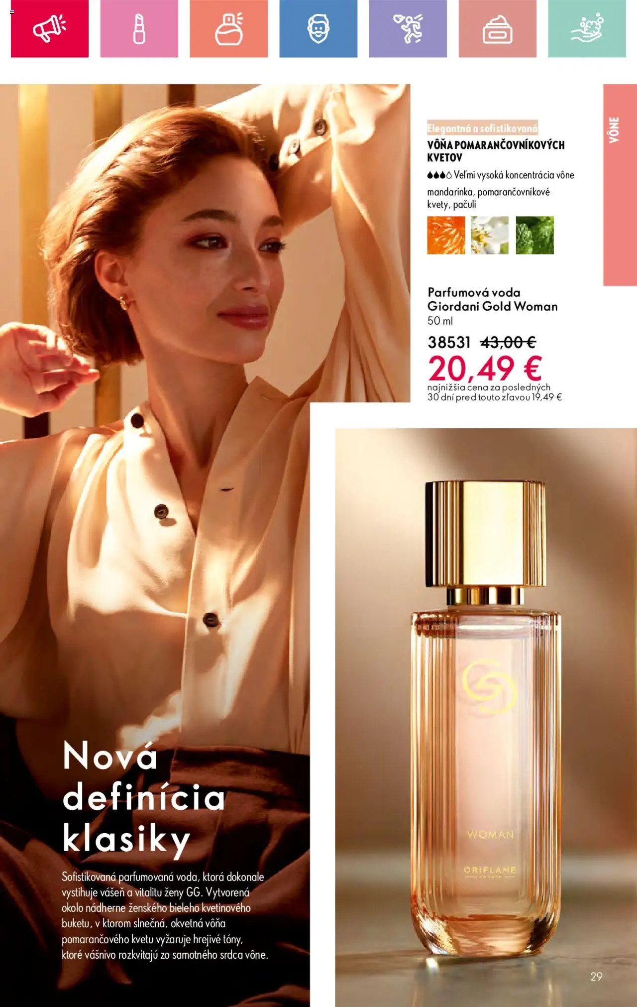 Katalóg Oriflame 12 2025 │ platný od 17.08.2025 | Strana: 29 | Produkty: Voda