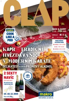 Náhled letáku Makro leták - Pro milovníky jídla od 17.12.2025