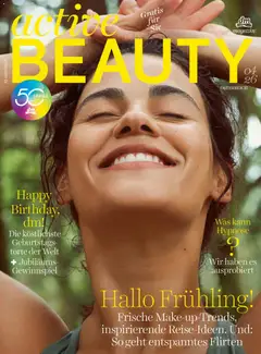 dm drogerie markt Active Beauty Magazin 04/2026 ab 01.04.2026 gültig