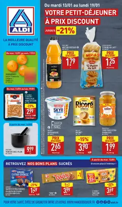 Aldi - Prévisualisation de Aldi - Catalogue de la semaine 3 valide à partir de 13.01.2026