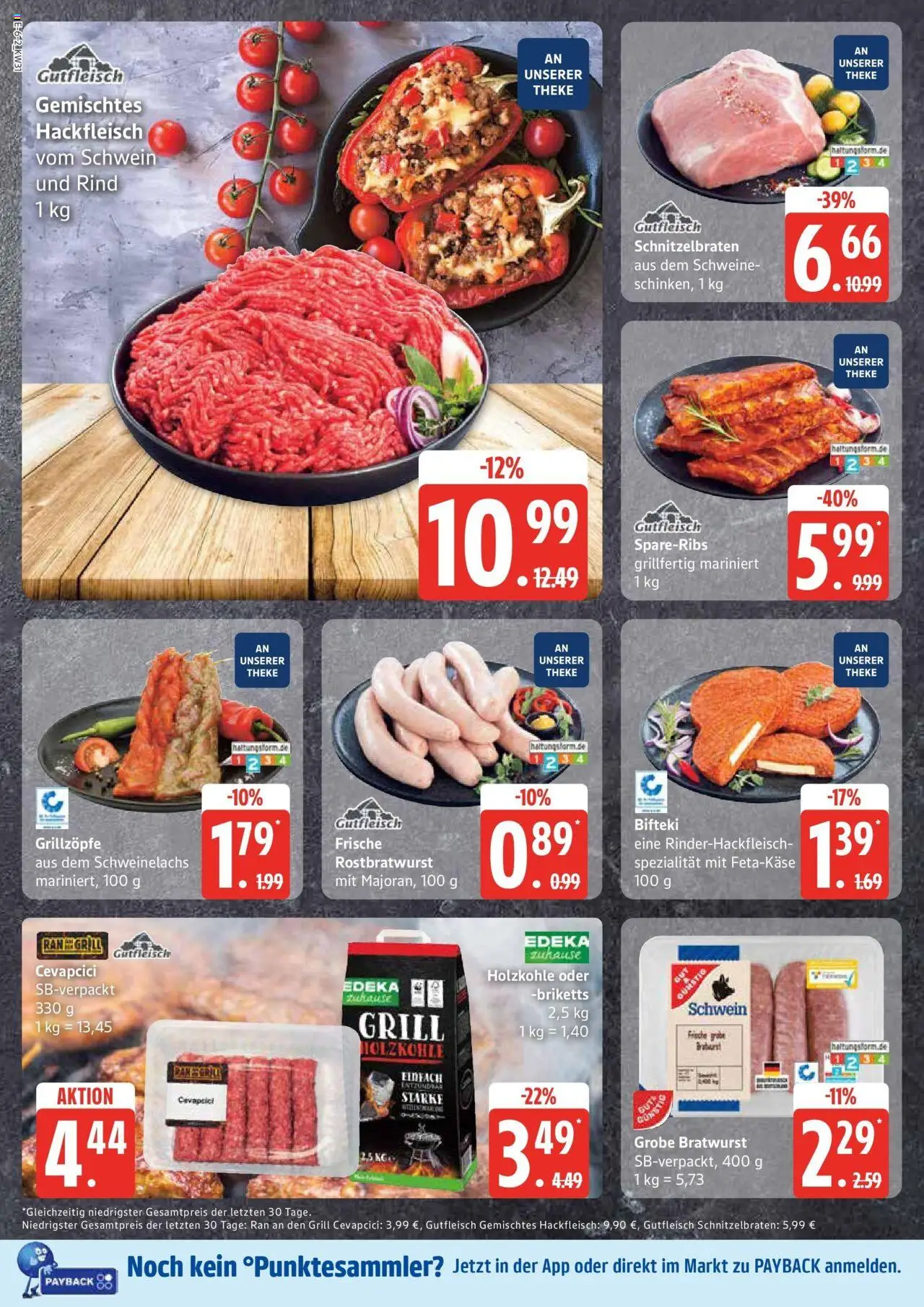 Edeka prospekt Großenwiehe	 - gültig ab dem 27.07.2025 | Seite: 10 | Produkte: Grill, Theke, Bratwurst, Cevapcici