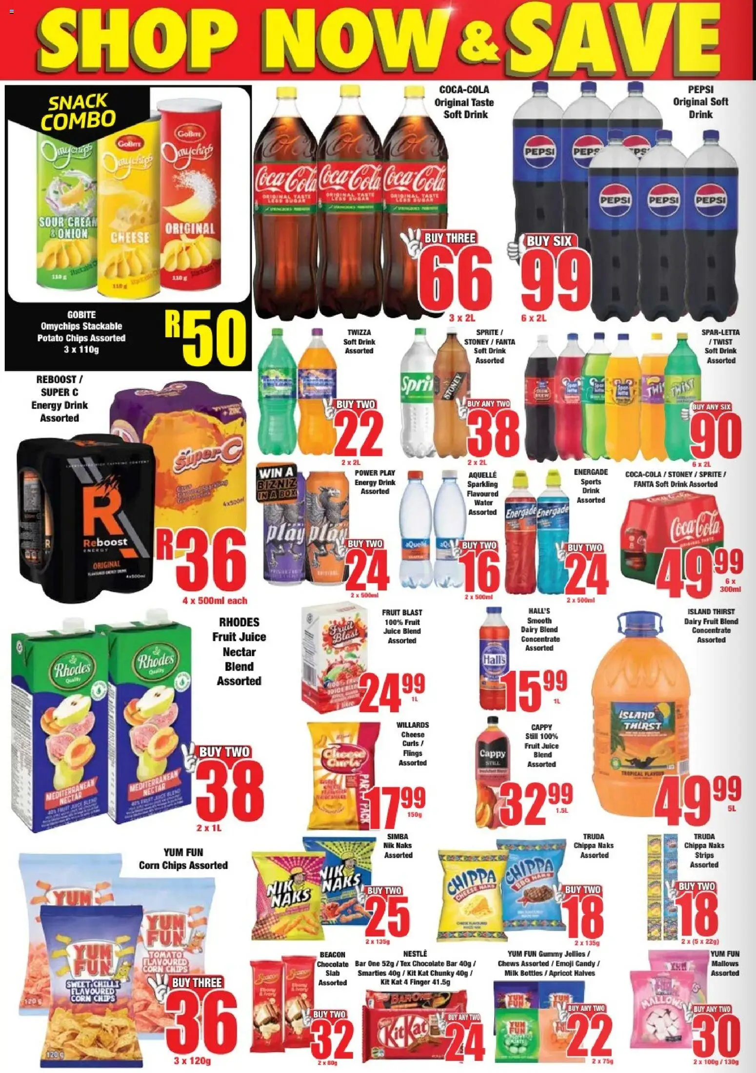 New Boxer catalogue – valid from 09.03.2026 | Page: 4 | Products: Corn, Milk, Fanta, Chips
