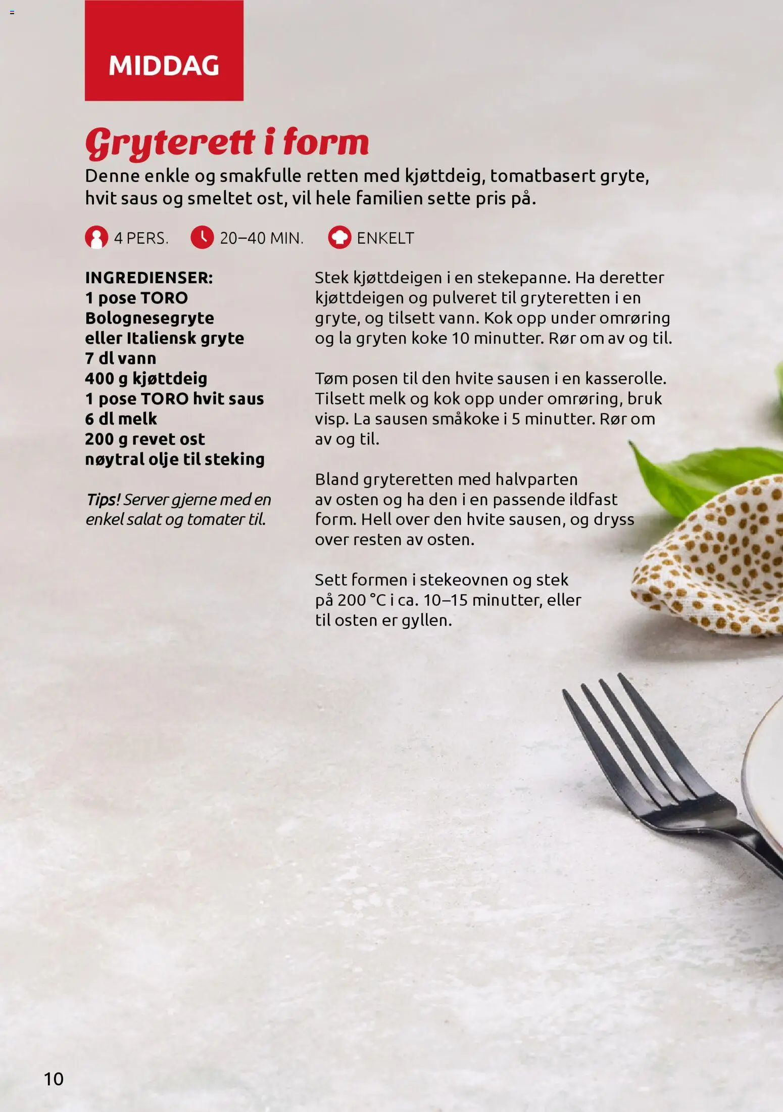 {H1} | Side: 10 | Produkter: Melk, Пов'язка еластична, Saus, Strandväska