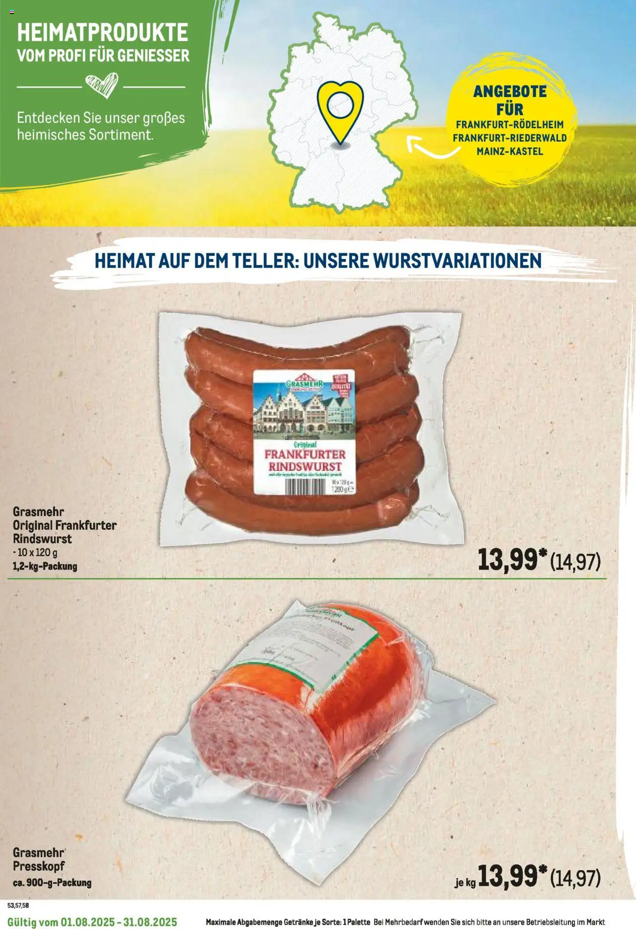 Metro Regionaler Flyer - gültig ab dem 01.08.2025 | Seite: 52