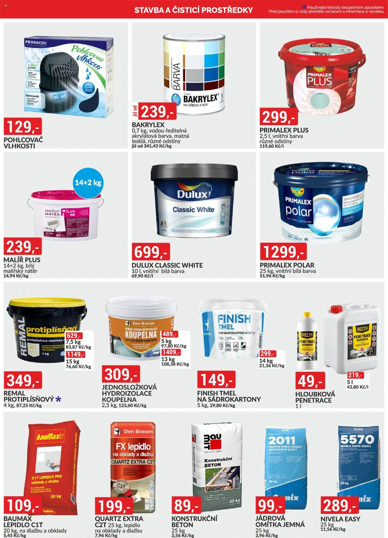 BAUMAX leták od 01.02.2026 | Strana: 26 | Produkty: Finish, Primalex Polar, Primalex, Pohlcovač vlhkosti