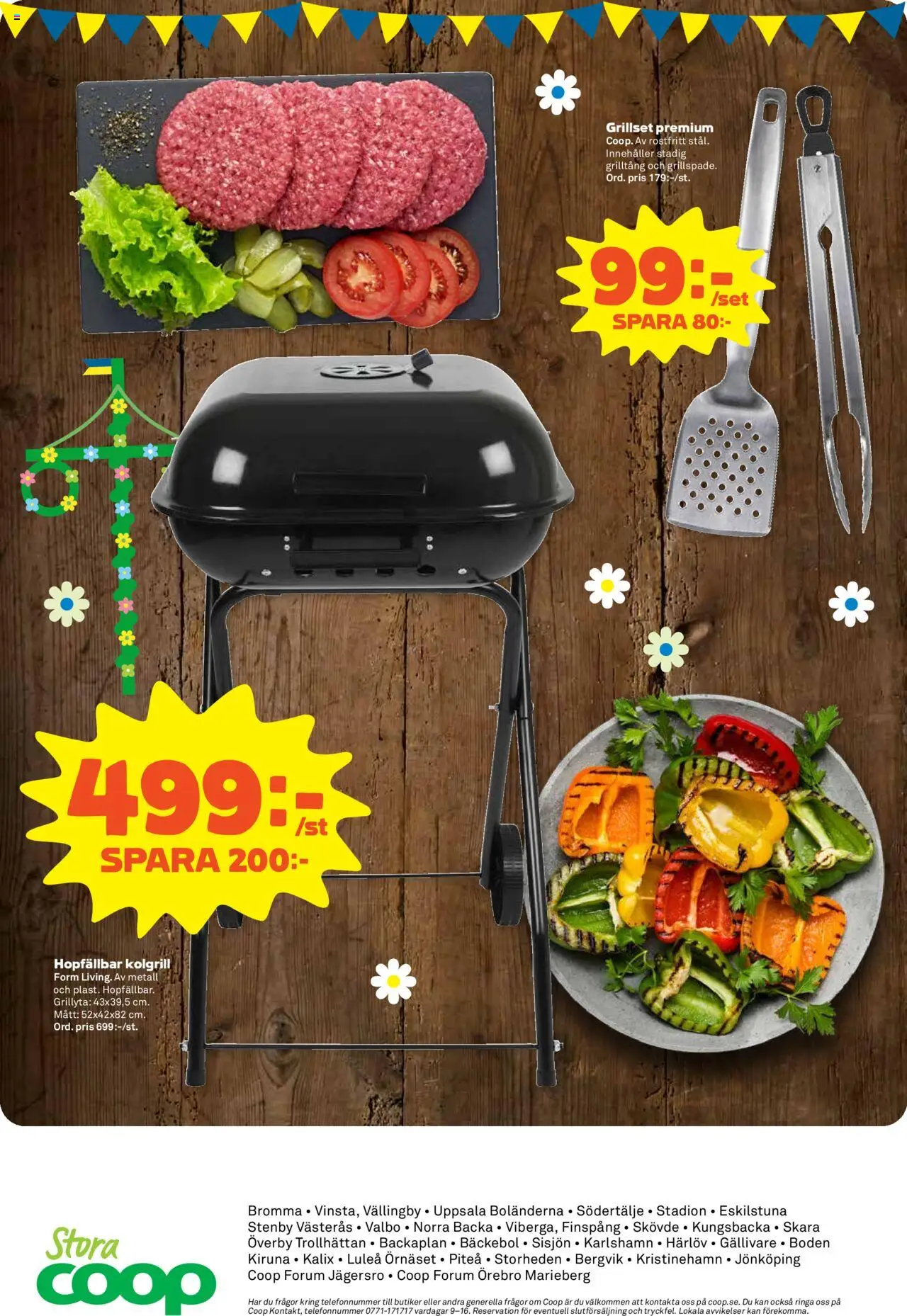 Stora Coop reklamblad aktuell från 16.06.2025 | Sida: 24 | Produkter: Kolgrill
