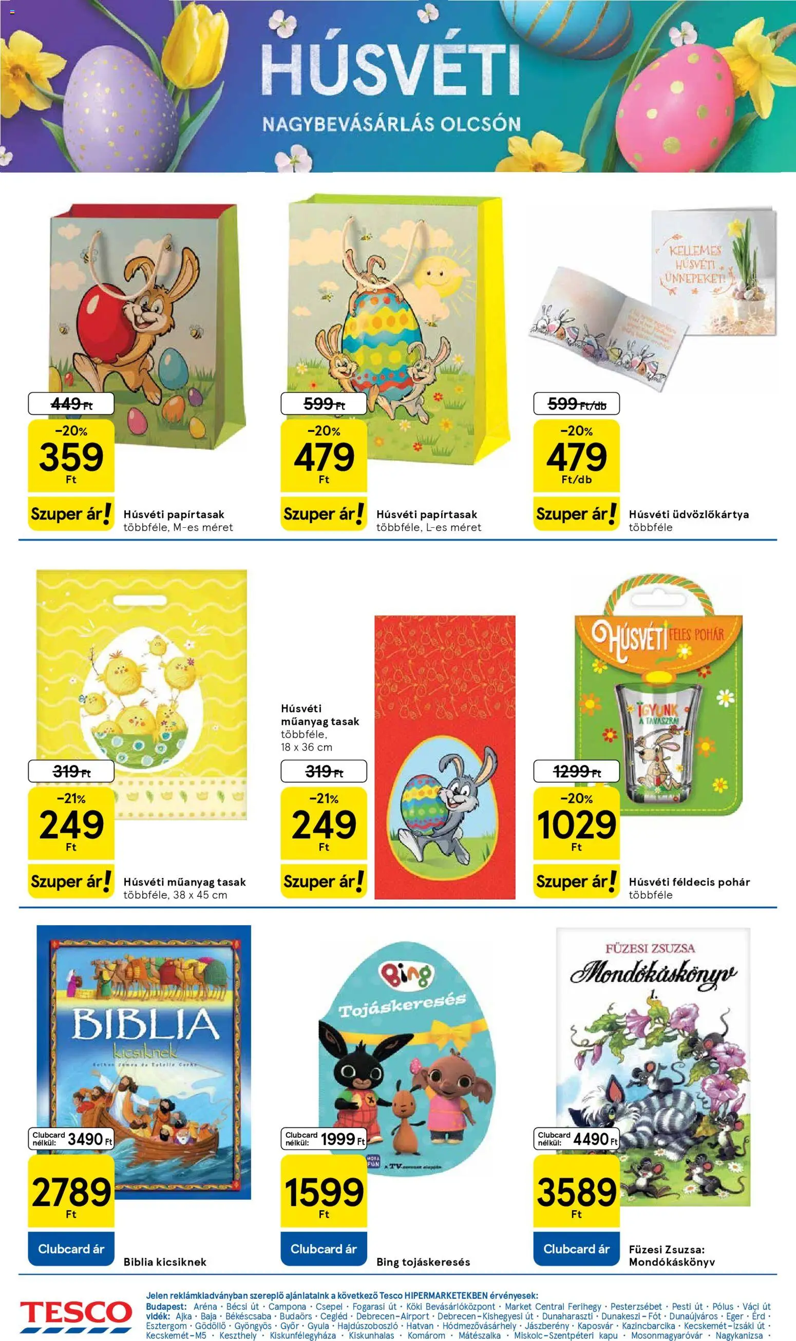 Tesco akciós ujság - amely érvényes a következő dátumtól: 19.03.2026 | Oldal: 32 | Termékek: Kapu, Pohár