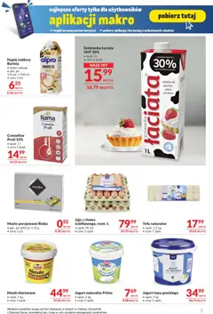Pogląd oferty "Makro Gazetka - Oferta dla gastronomii" - ważna od 14.10.2025 | Strona: 5 | Produkty: Masło klarowane, Jogurt naturalny, Jogurt, Jaja