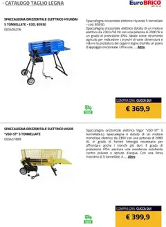 Anteprima del volantino Eurobrico Taglio Legna catalogo valido a partire dal 23.07.2025 | Pagina: 3