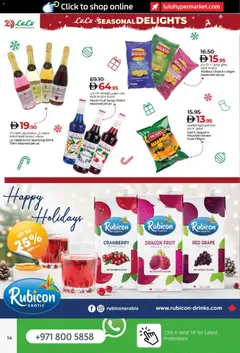Preview of Lulu Hypermarket - Seasonal Delights - Abu Dhabi & Al Ain valid from 17.12.2025 | Page: 14