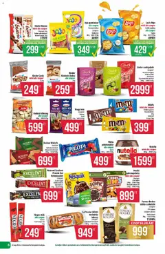 COOP - Újság Észak Kelet Pro-Coop Zrt - amely érvényes a következő dátumtól: 24.10.2025 | Oldal: 6 | Termékek: Chips, Gabonapehely, Mogyoró, Protein