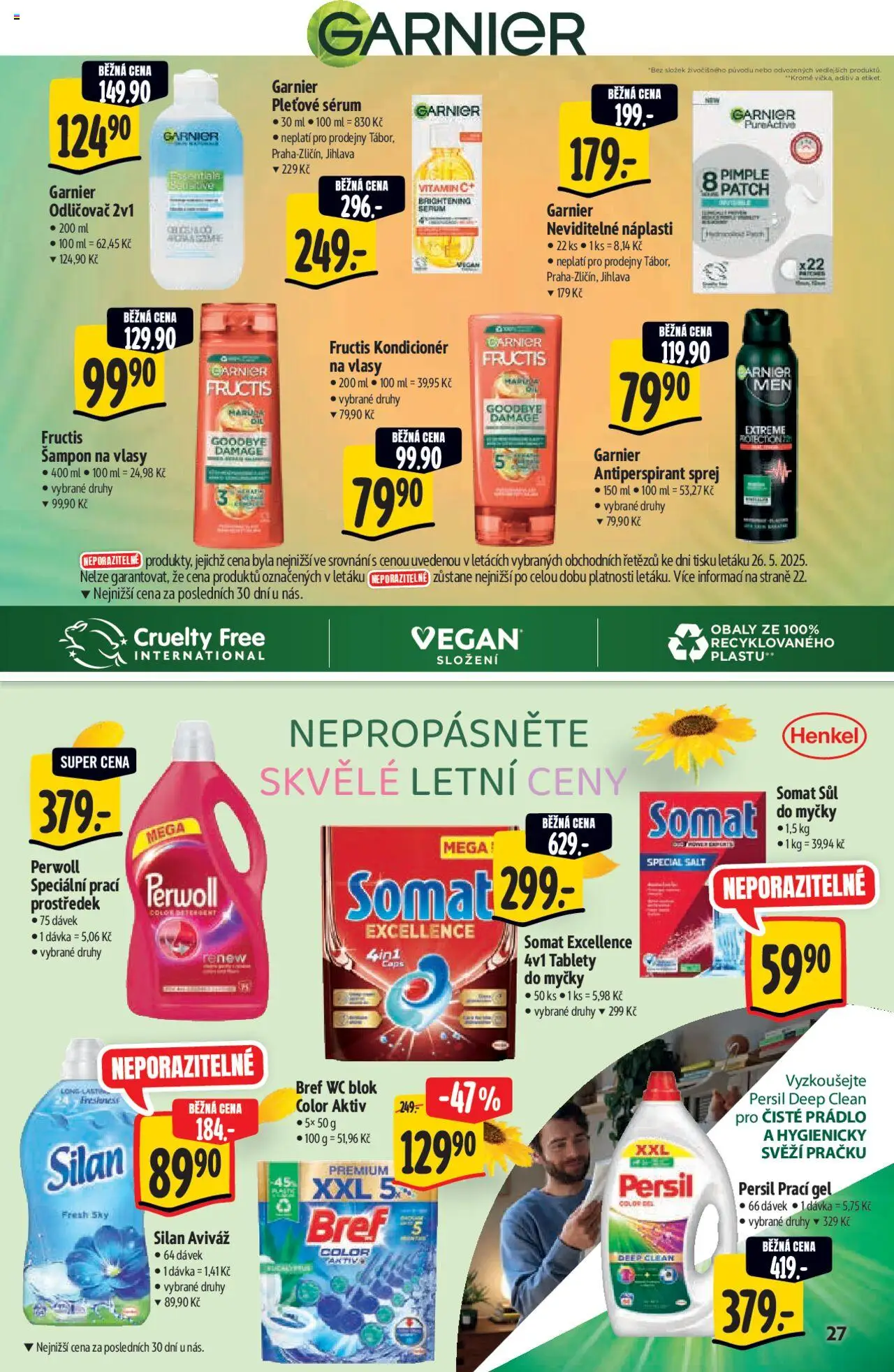 Albert katalog - Hypermarket od 04.06.2025 | Strana: 27 | Produkty: Aviváž, Prací gel, Blok, Perwoll