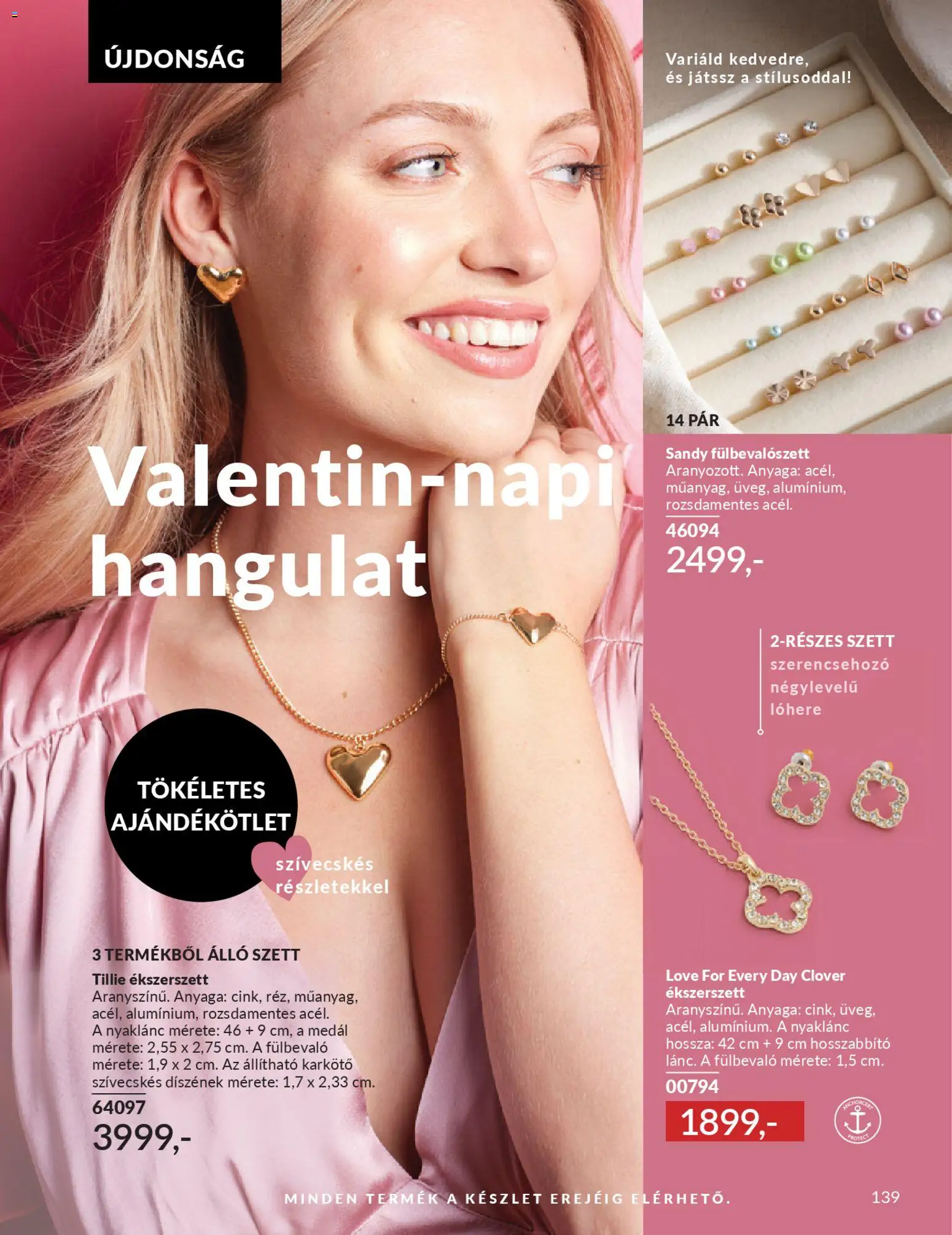 Avon akciós ujság - amely érvényes a következő dátumtól: 01.01.2026 | Oldal: 143 | Termékek: Hosszabbító, Karkötő