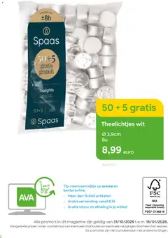 AVA - Promo eindejaar  - Voorbeeld van een folder van AVA, geldig van 18.11.2025 | Pagina: 2