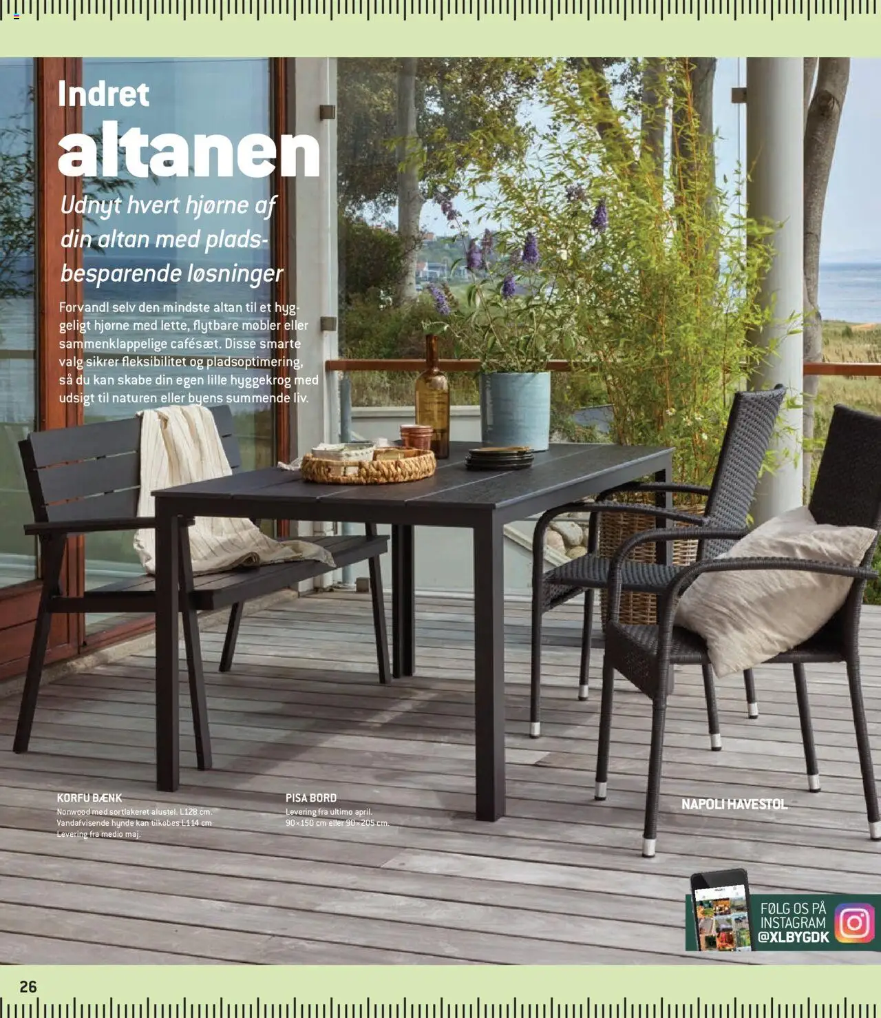 XL-BYG Tilbudsavis gyldig fra 30.06.2025 | Side: 27 | Produkter: Bord, Bænk