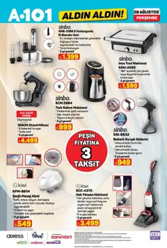 A101 Katalog Aldın Aldın - 28.08.2025 tarihinden itibaren geçerlidir | Sayfa: 7