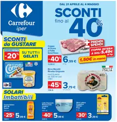 Anteprima del volantino Carrefour volantino Iper - Torino valido a partire dal 21.04.2026