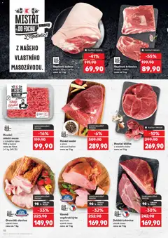 Náhled letáku Vepřové koleno, zadní z kýty, v celku cena za 1 kg od 25.03.2026 | Strana: 18