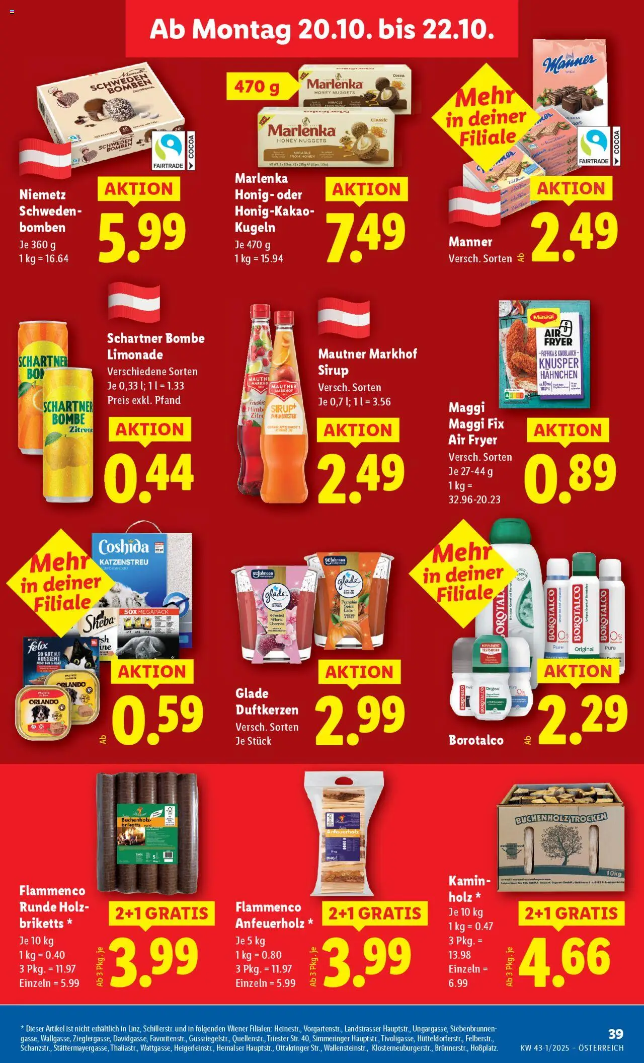 Lidl Flugblatt gültig ab 16.10.2025 | Seite: 45 | Produkte: Karotte, Zitrone, Knoblauch