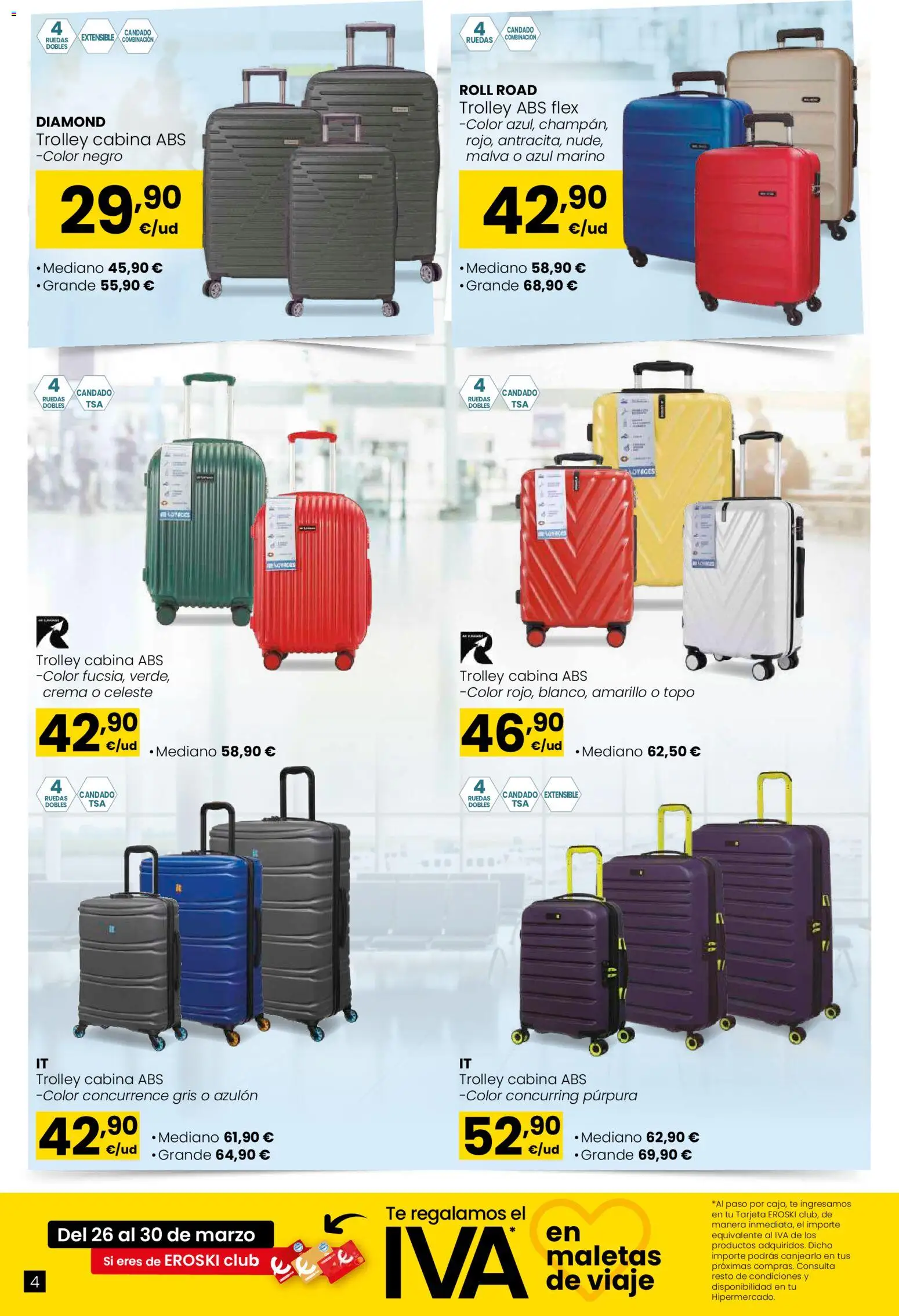 Eroski - Qué planazo │ válido desde el 26.03.2026 | Página: 4 | Productos: Crema, Té