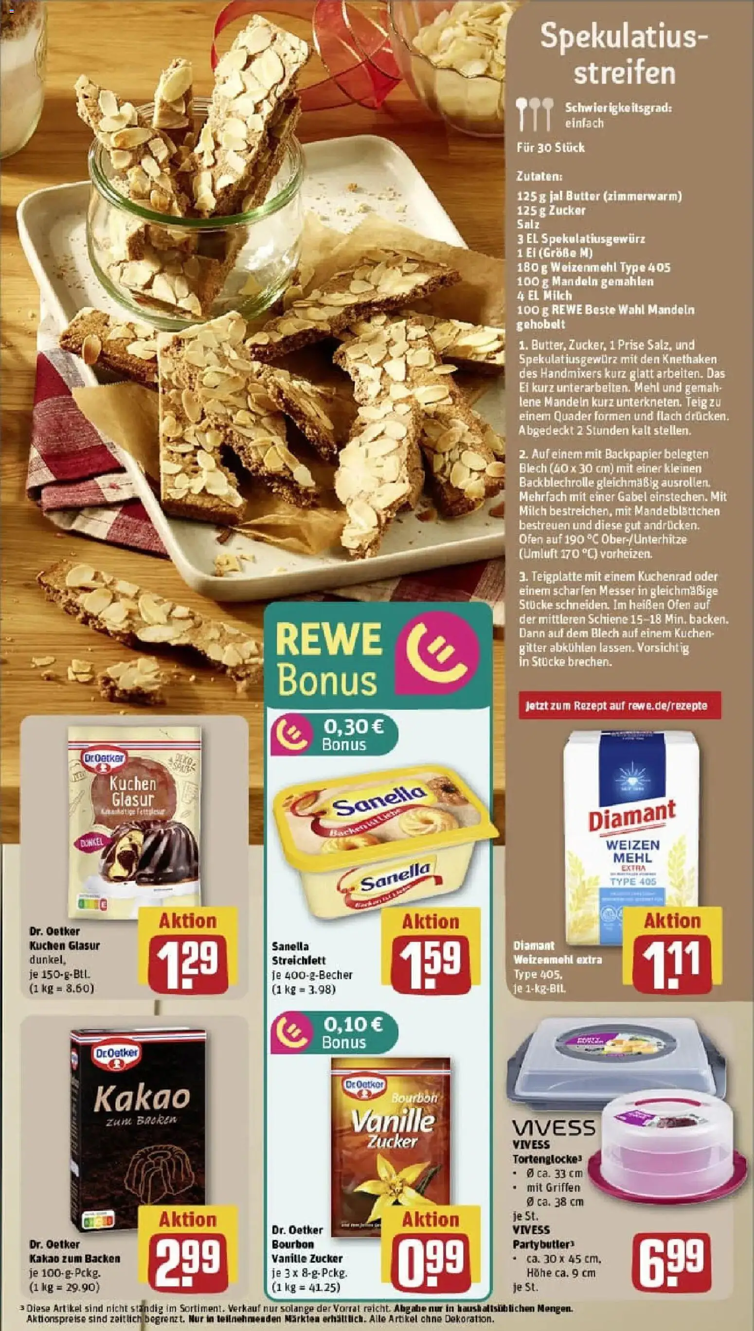Rewe prospekt Duisburg / Wanheimerort	 – gültig ab 17.11.2025 | Seite: 5 | Produkte: Mehl, Weizenmehl, Sanella, Kuchen