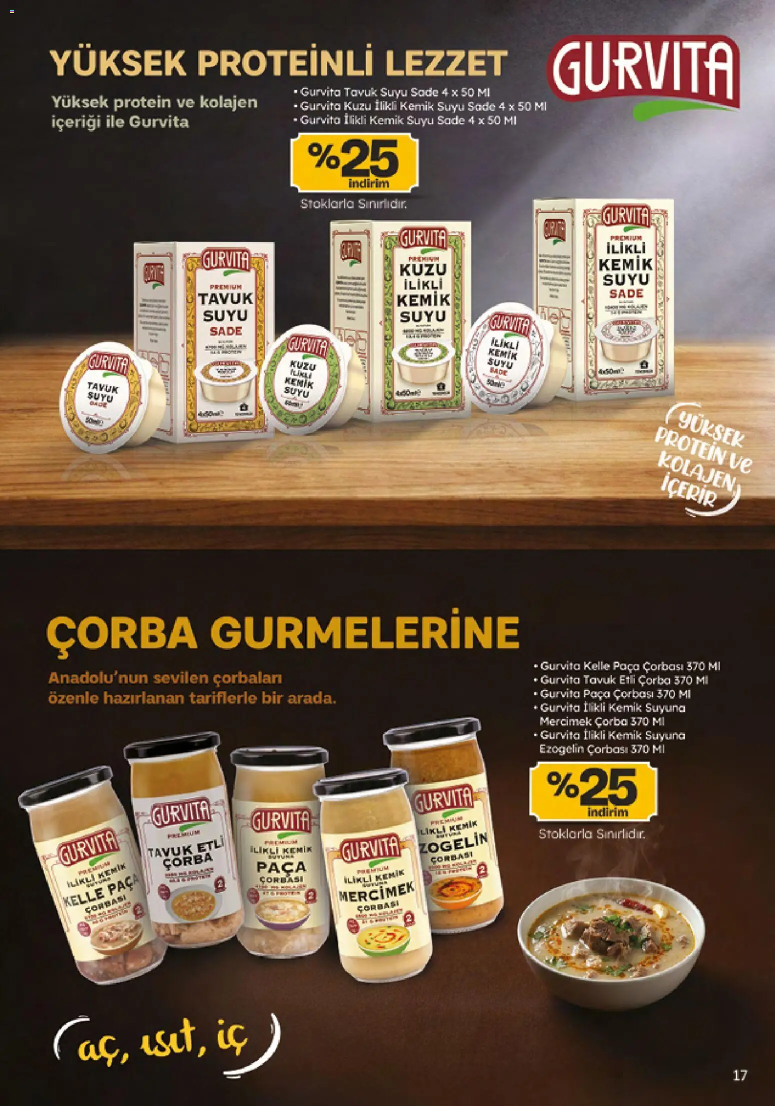 Migros Katalog - Migroskop - 04.12.2025 tarihinden itibaren geçerlidir | Sayfa: 17 | Ürünler: Kemik suyu, Tavuk suyu, Ravioli