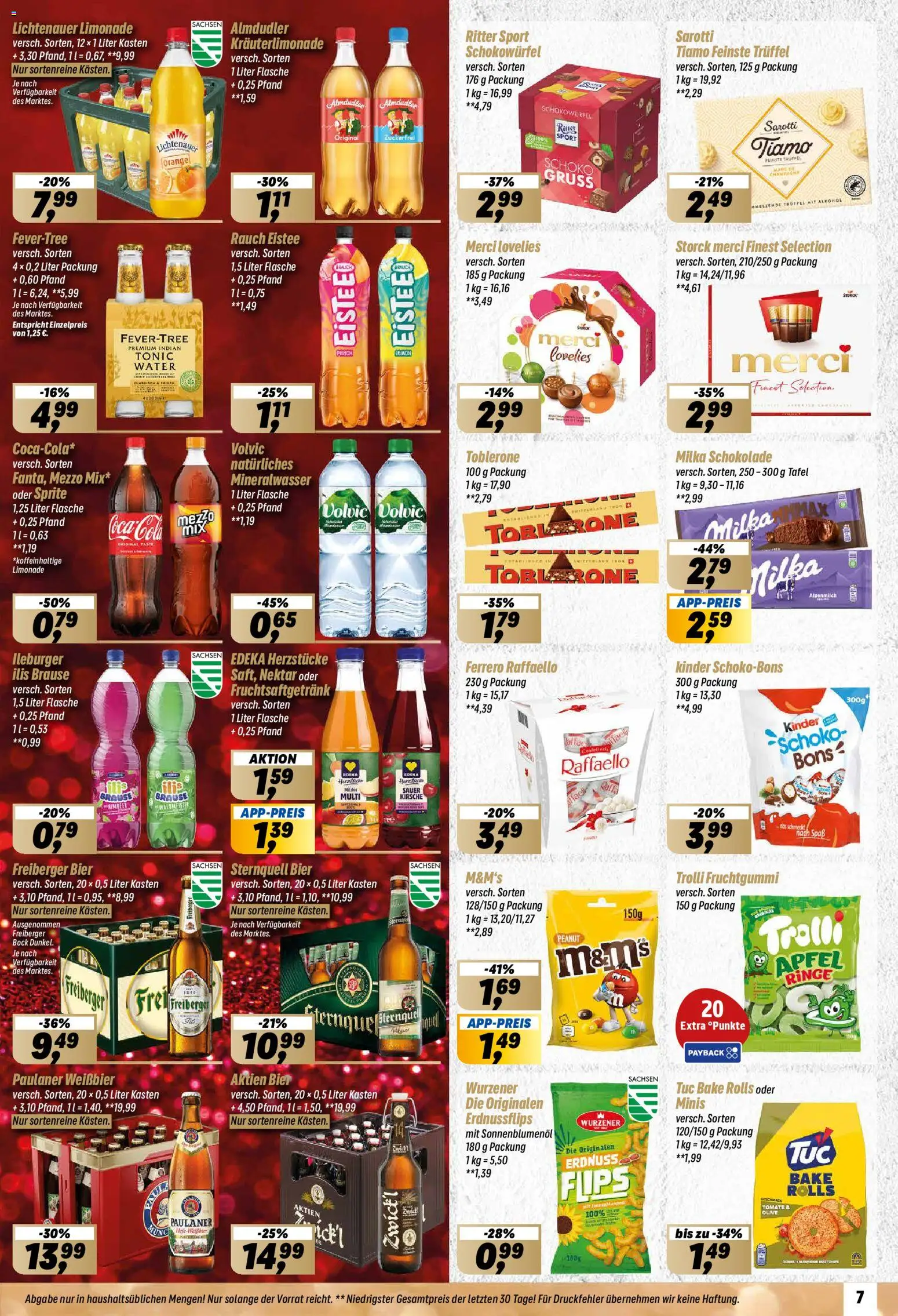 Simmel Prospekt 	 – gültig ab 22.12.2025 | Seite: 7 | Produkte: Raffaello, Schokolade, Limonade, Milka