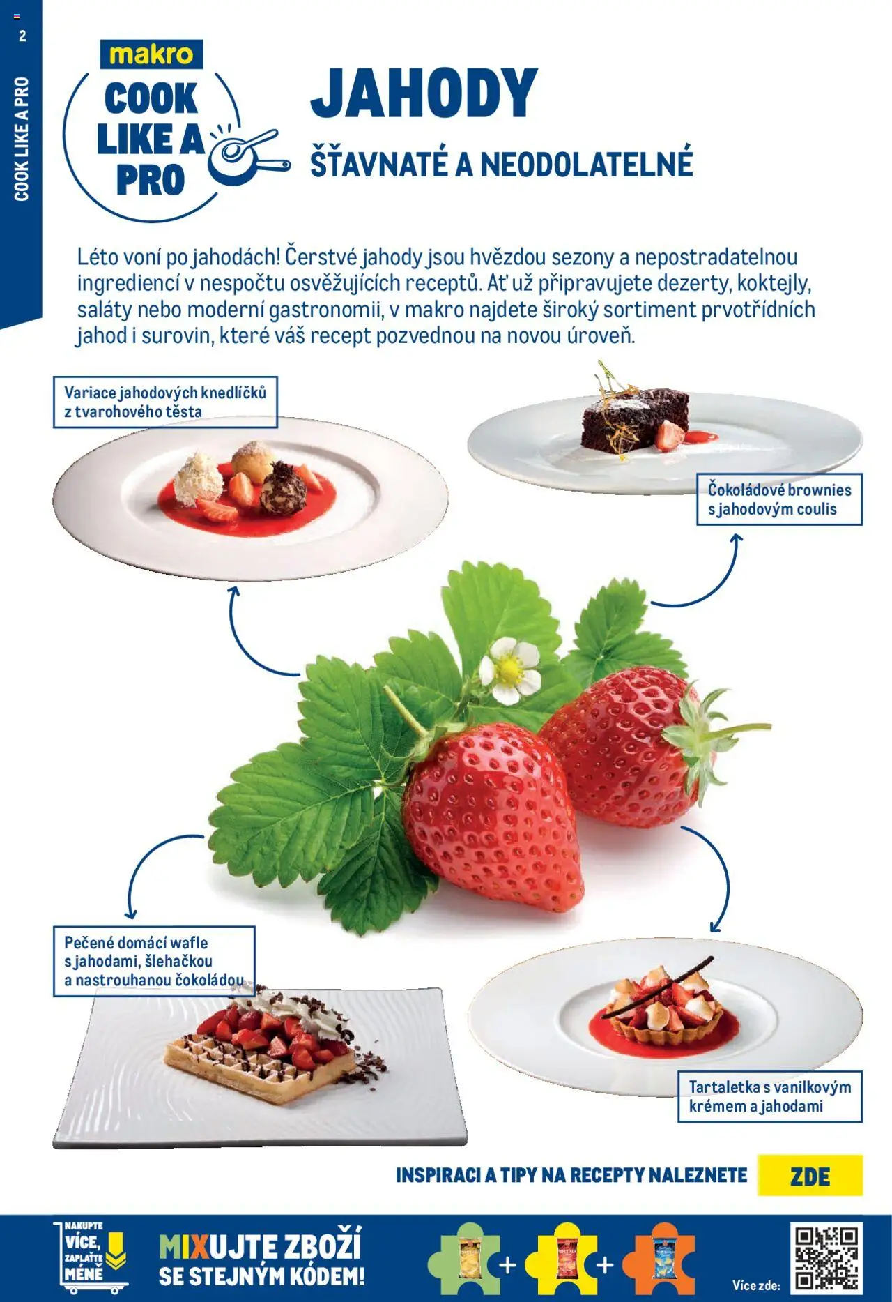 Makro leták - Pro milovníky jídla od 18.06.2025 | Strana: 2 | Produkty: Saláty, Jahody