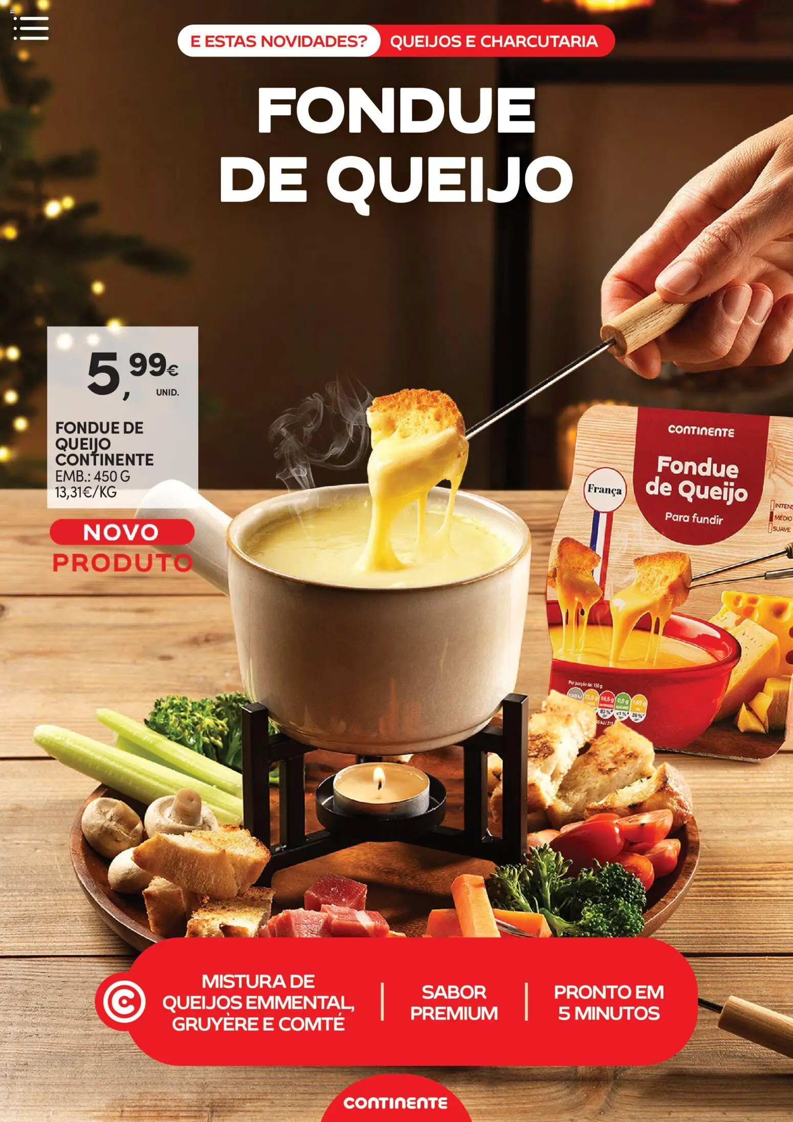 Continente - Novidades de que toda a gente gosta │ válido de 10.02.2026 | Página: 8 | Produtos: Queijo