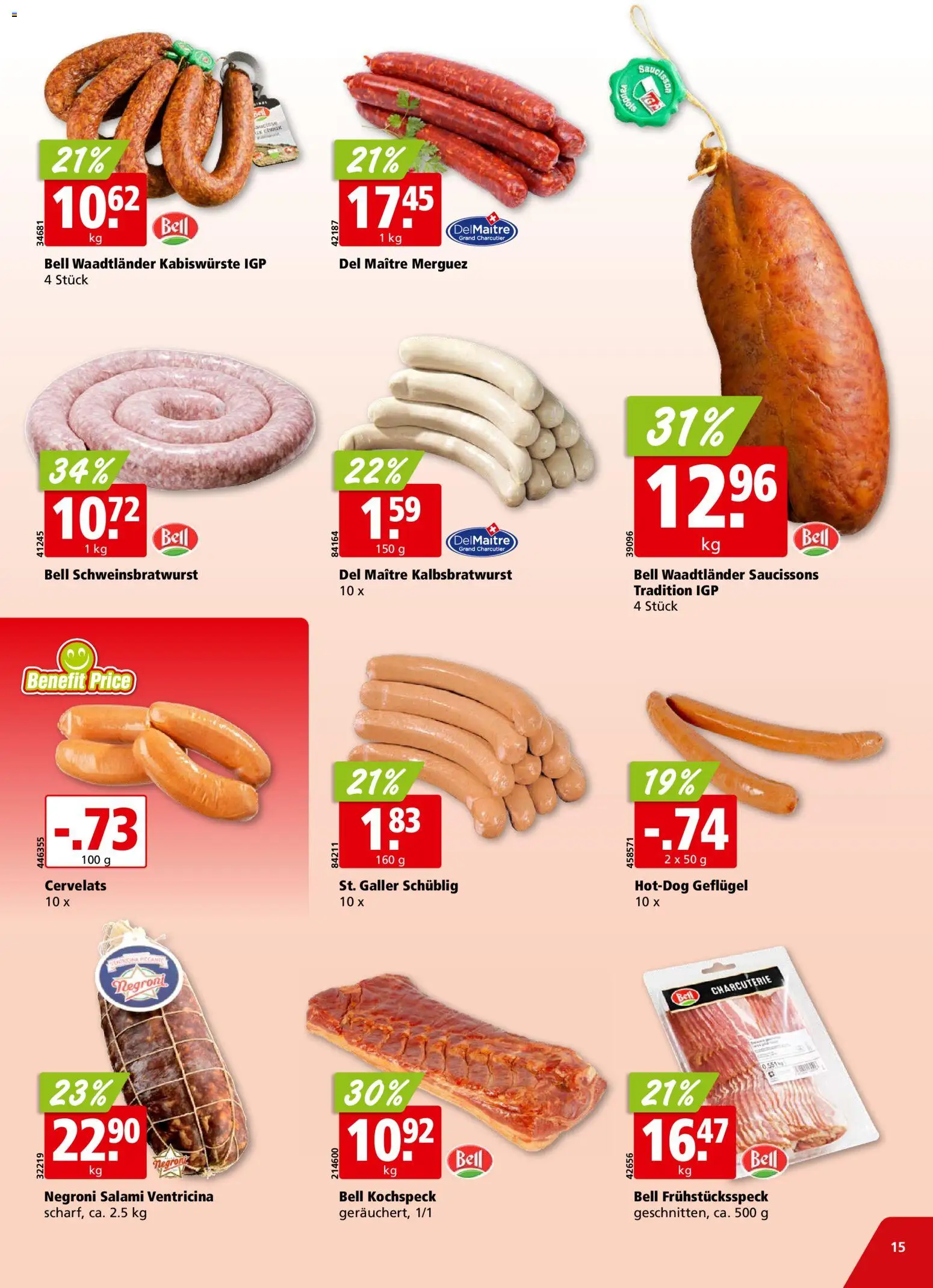 Aligro Aktionen – gültig ab 27.10.2025 | Seite: 15 | Produkte: Salami