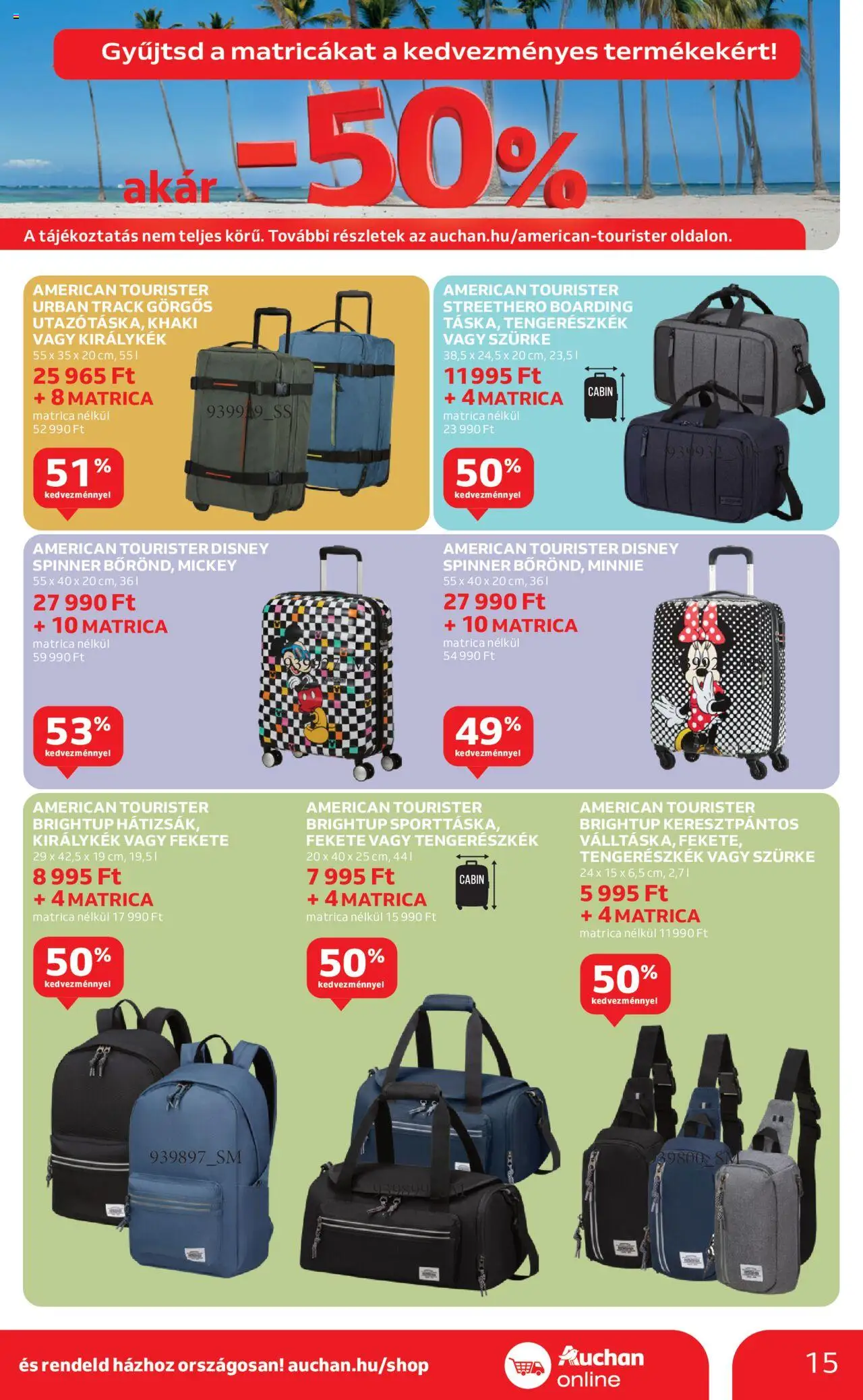 Auchan akciós ujság - amely érvényes a következő dátumtól: 05.06.2025 | Oldal: 15
