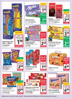 Maximarkt Flugblatt ab 19.02.2026 gültig | Seite: 12 | Produkte: Salz, Schokolade, Bananen