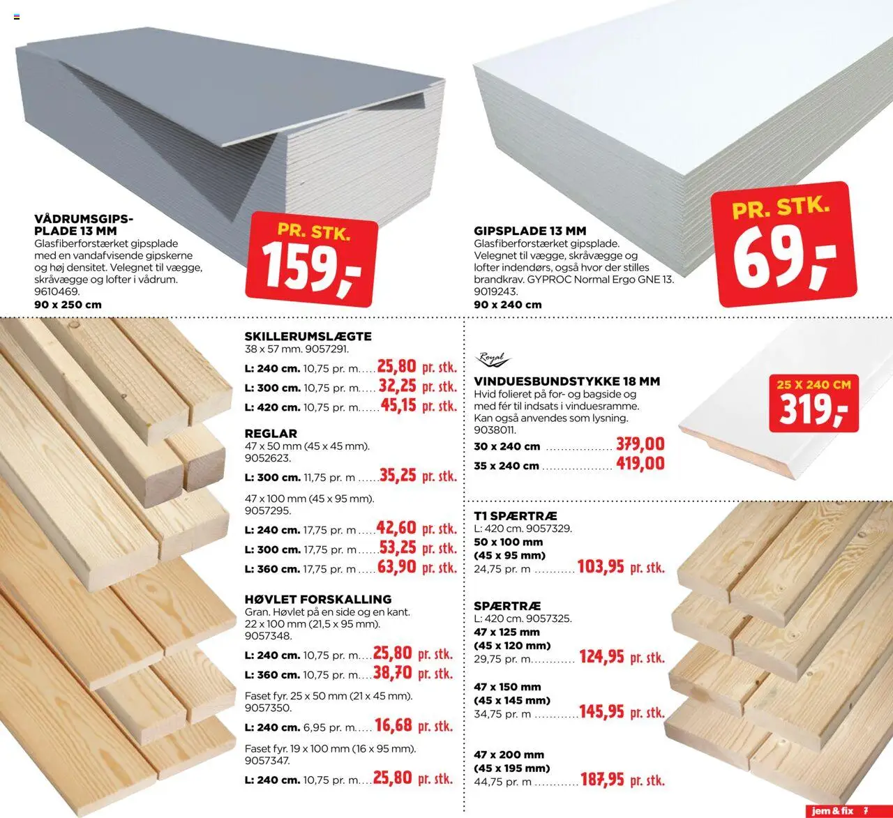 Jem & fix tilbudsavis – gyldig fra 05.10.2025 | Side: 7 | Produkter: Søm