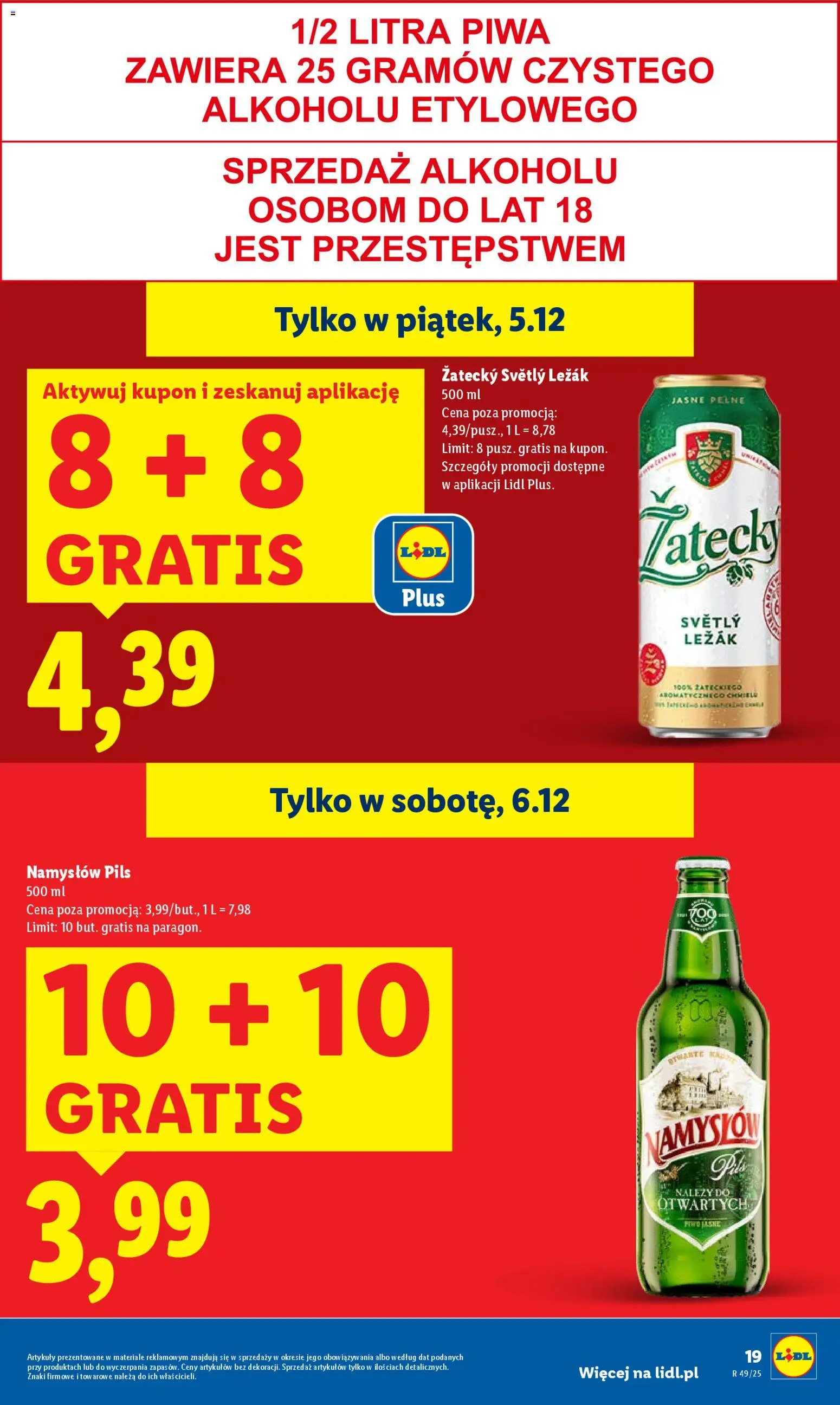 Lidl Gazetka od 04.12.2025 | Strona: 19