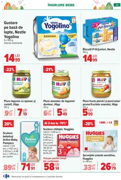 Ofertele Carrefour valabile de la 06.04.2026 | Pagină: 38 | Produse: Șervețele umede, Biscuiți, Legume, Fructe