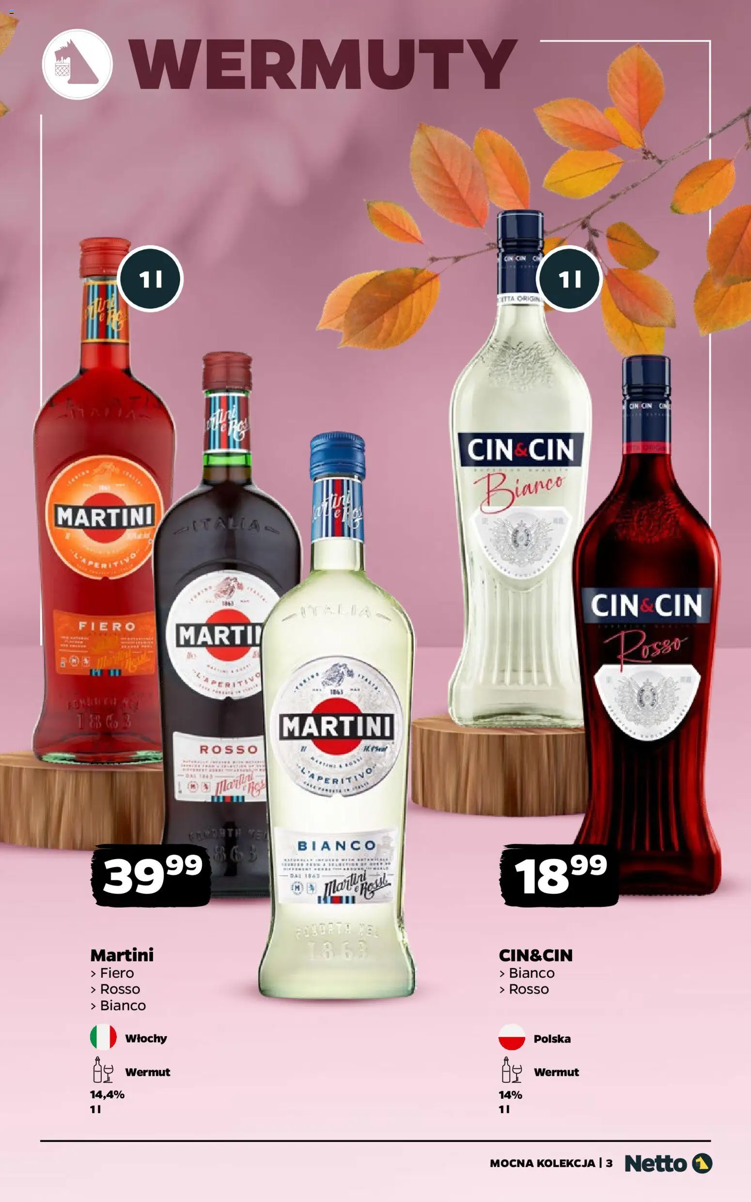 Netto gazetka - Wina od 27.10.2025 | Strona: 3 | Produkty: Martini