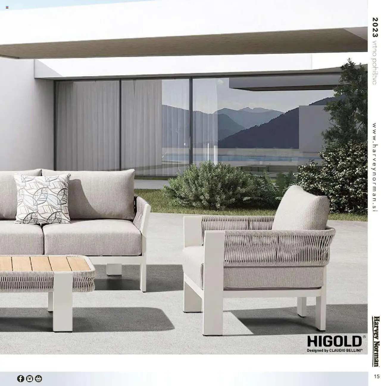 Harvey Norman - Katalog - Vrtno pohištvo │ velja od 01.03.2023 | Stran: 15