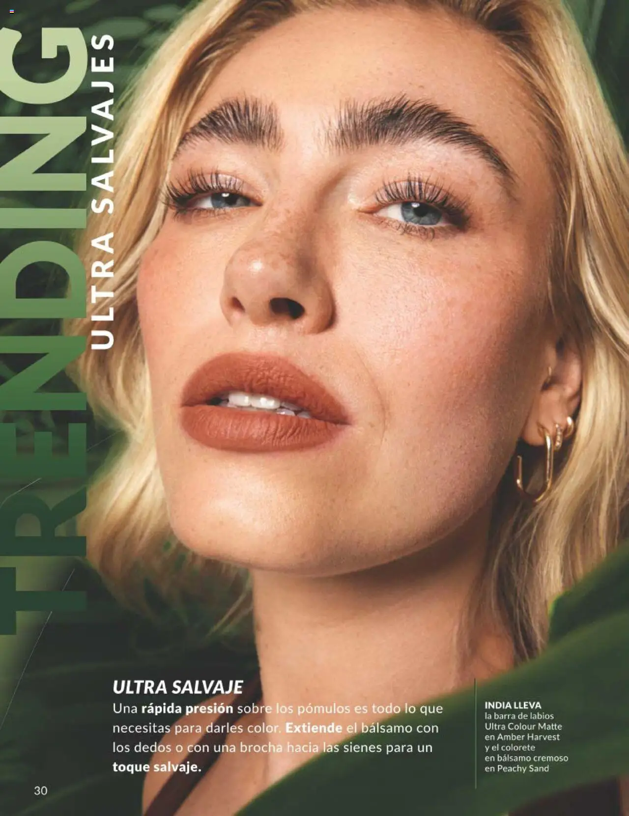 Catálogo AVON campaña 7 │ válido desde el 01.07.2025 | Página: 30 | Productos: Colorete, Barra de labios, Brocha