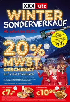 XXXLutz Winter Sonderverkauf ab 29.12.2025 gültig