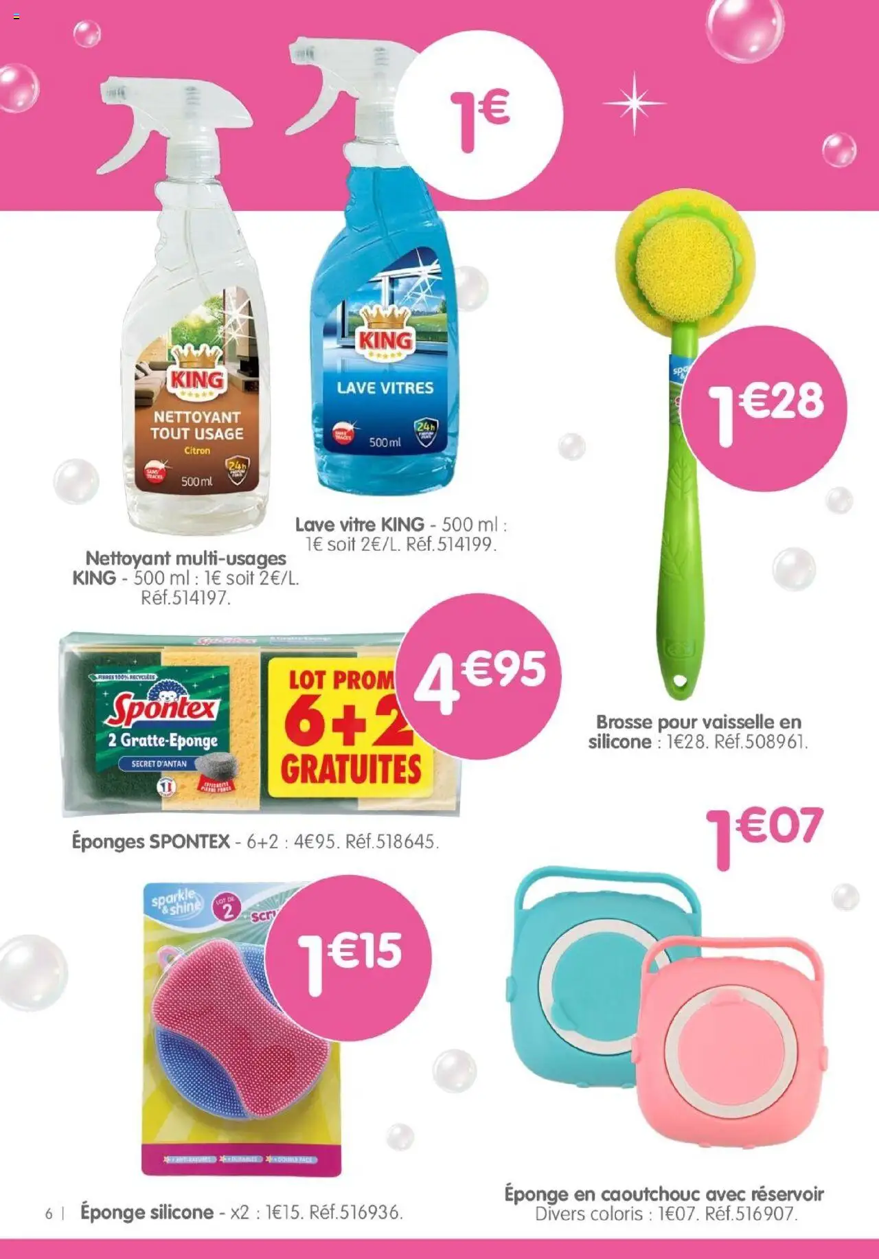  | Page: 6 | Produits: Citron, Eponge, Brosse