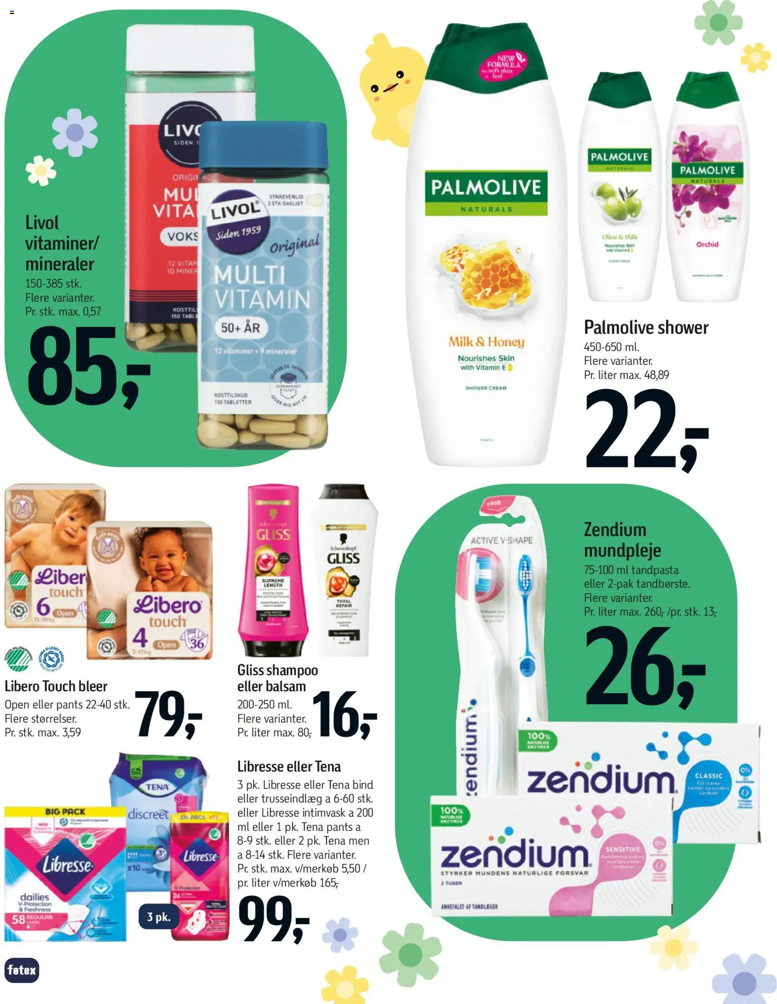 Føtex tilbudsavis – gyldig fra 20.03.2026 | Side: 51 | Produkter: Shampoo, Balsam, Tandpasta
