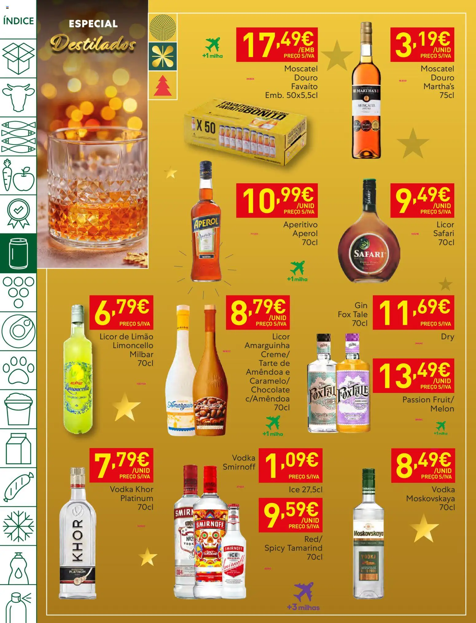 Recheio folheto │ válido de 23.12.2025 | Página: 24 | Produtos: Limoncello, Licor, Tarte, Vodka