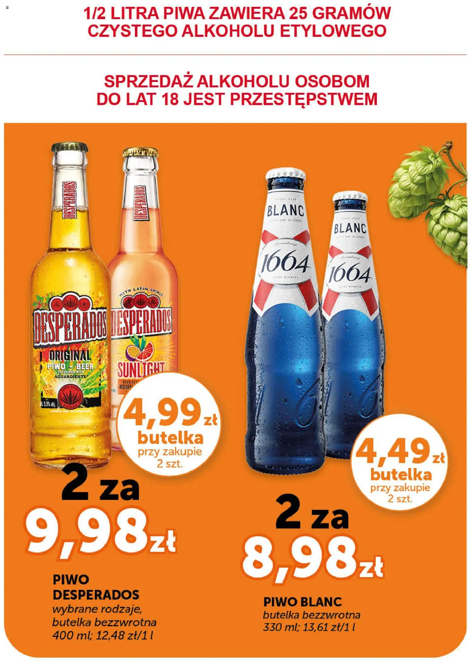 ABC gazetka - Minimarket od 30.04.2026 | Strona: 11 | Produkty: Piwo Desperados, Piwo